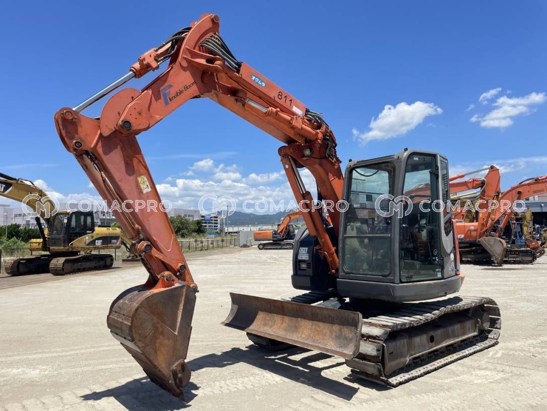 こまつな 2013-年HITACHI ZX75UR-3 小型挖掘机- CoMacPro