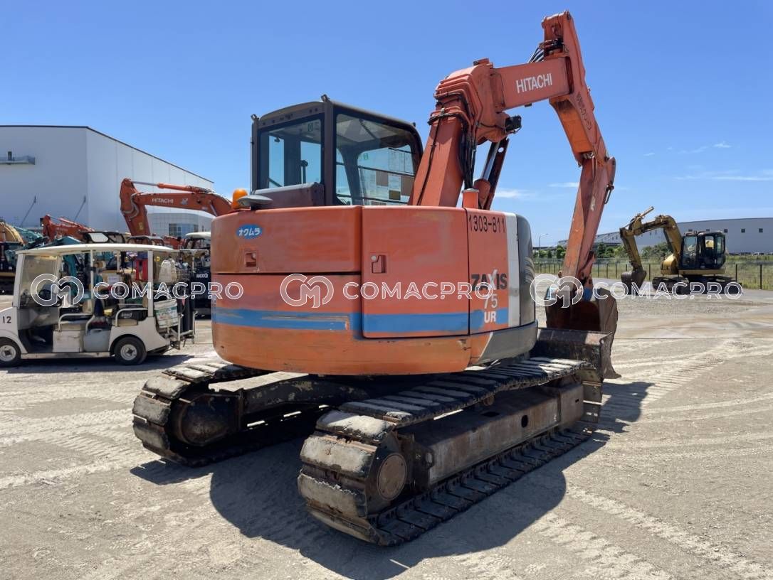 こまつな 2013-年HITACHI ZX75UR-3 小型挖掘机- CoMacPro