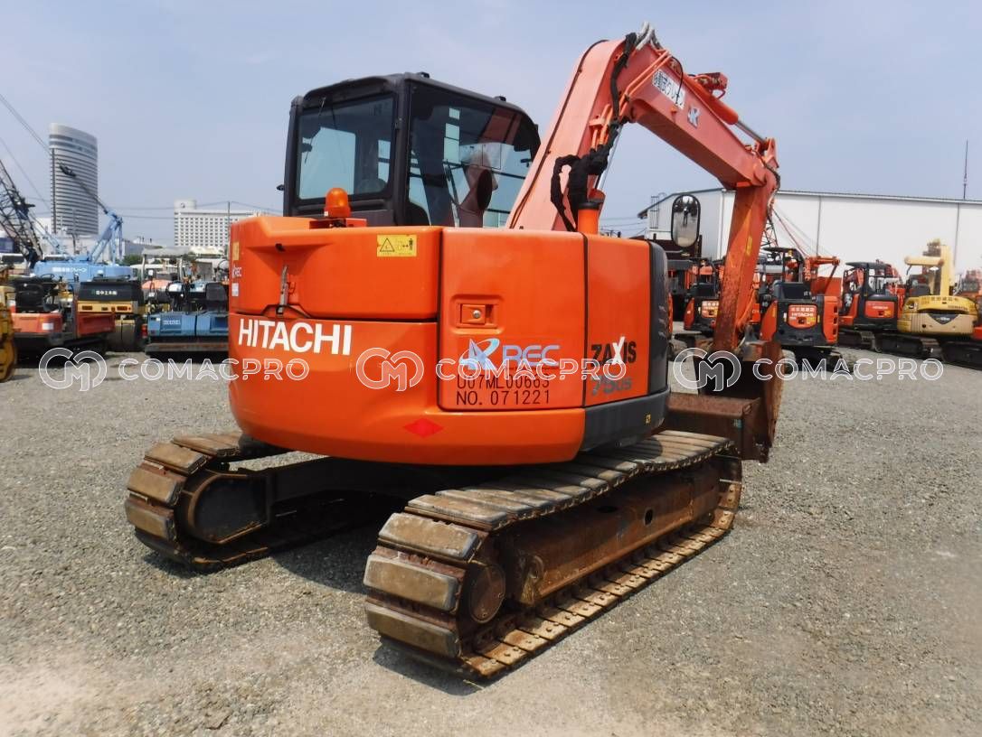 ちっちです！ 2016-年HITACHI ZX75US-5B 小型挖掘机- CoMacPro