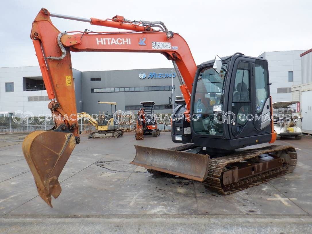 BOO（5点） 2016-年HITACHI ZX75US-5B 小型挖掘机- CoMacPro