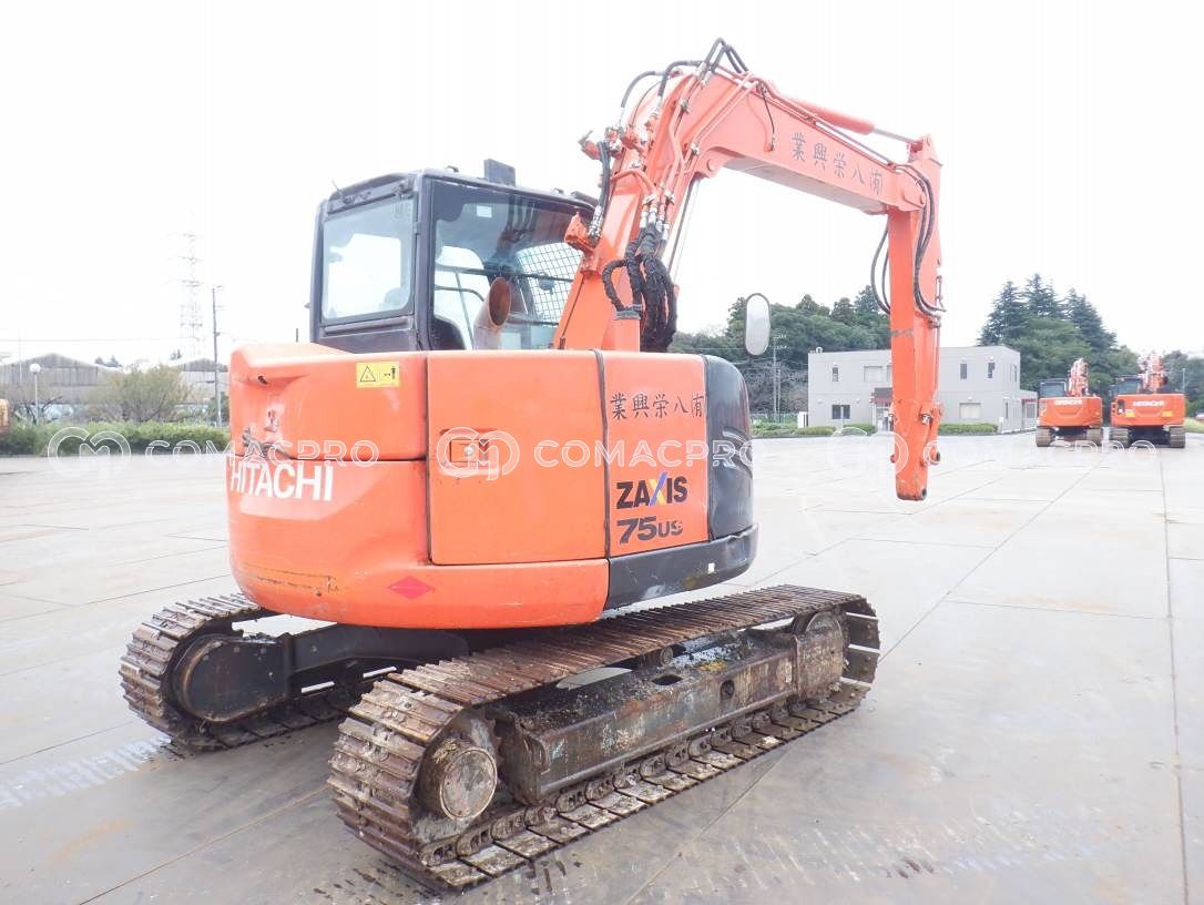 2018-年HITACHI ZX75US-5B 小型挖掘机- CoMacPro