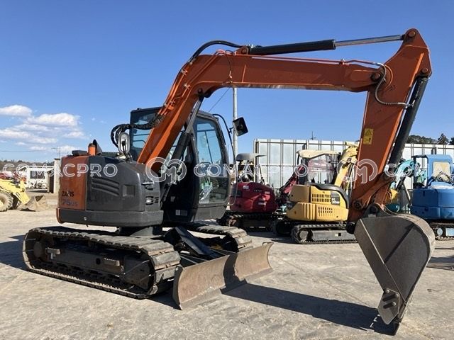 はち 2021-年HITACHI ZX75US-5B 小型挖掘机- CoMacPro
