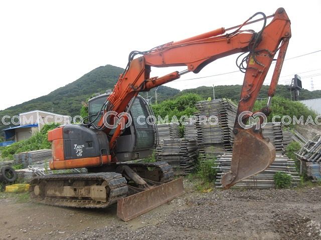 型番HA1675 2006-年HITACHI ZX75US-A 小型挖掘机- CoMacPro