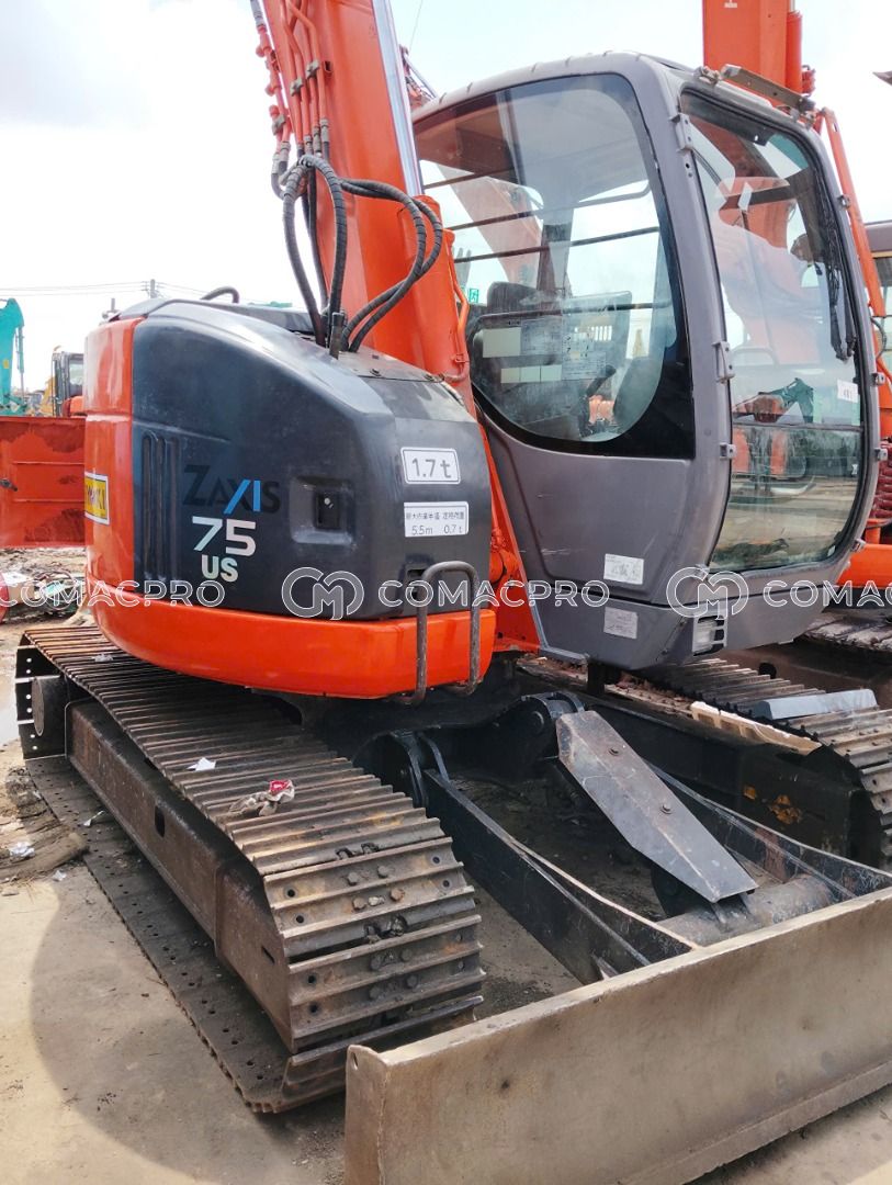 2007-年製 HITACHI ZX75US-A ミニショベル - CoMacPro