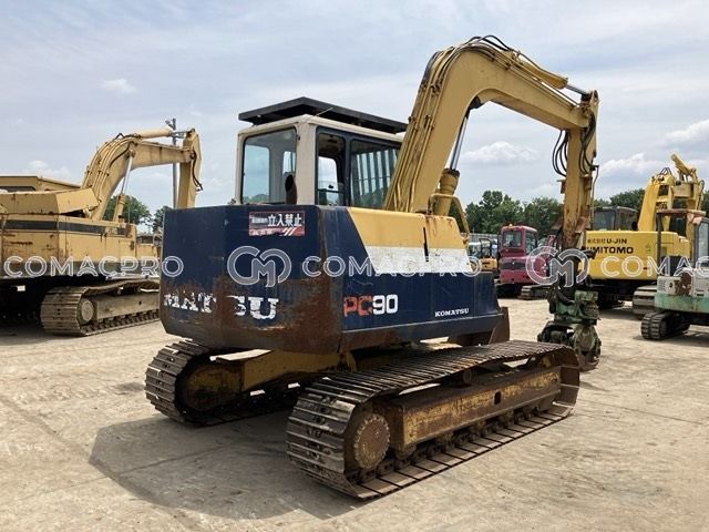 kumico_mine7 1989-年KOMATSU PC90-1 小型挖掘机- CoMacPro