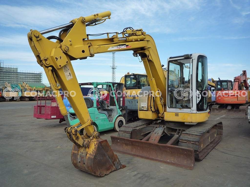 2008-年製 SUMITOMO SH75X-3 ミニショベル - CoMacPro