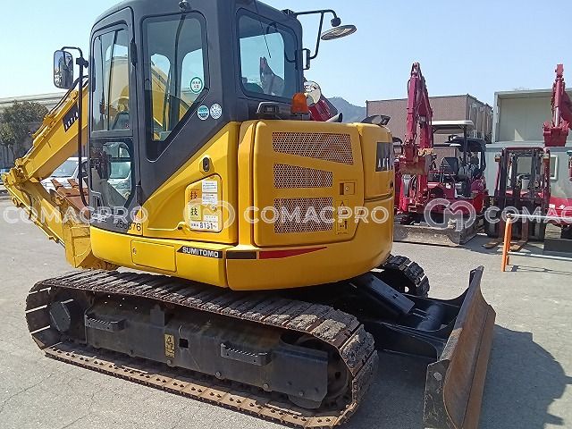2015-年SUMITOMO SH75X-6A 小型挖掘机- CoMacPro