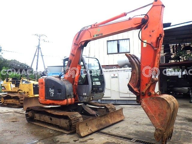 2004-年HITACHI ZX75US-A 小型挖掘机- CoMacPro