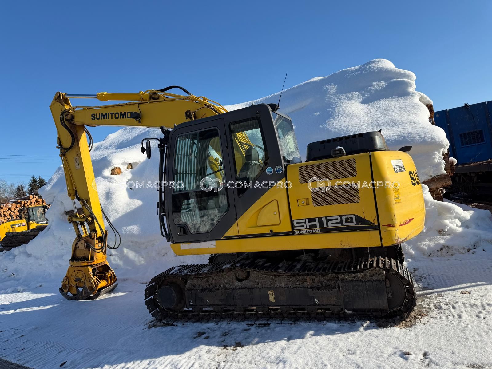 Máy xúc bánh xích SUMITOMO SH120-6 - 2015