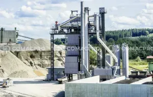 Trạm trộn bê tông nhựa nóng AMMANN ABP HRT - 2024