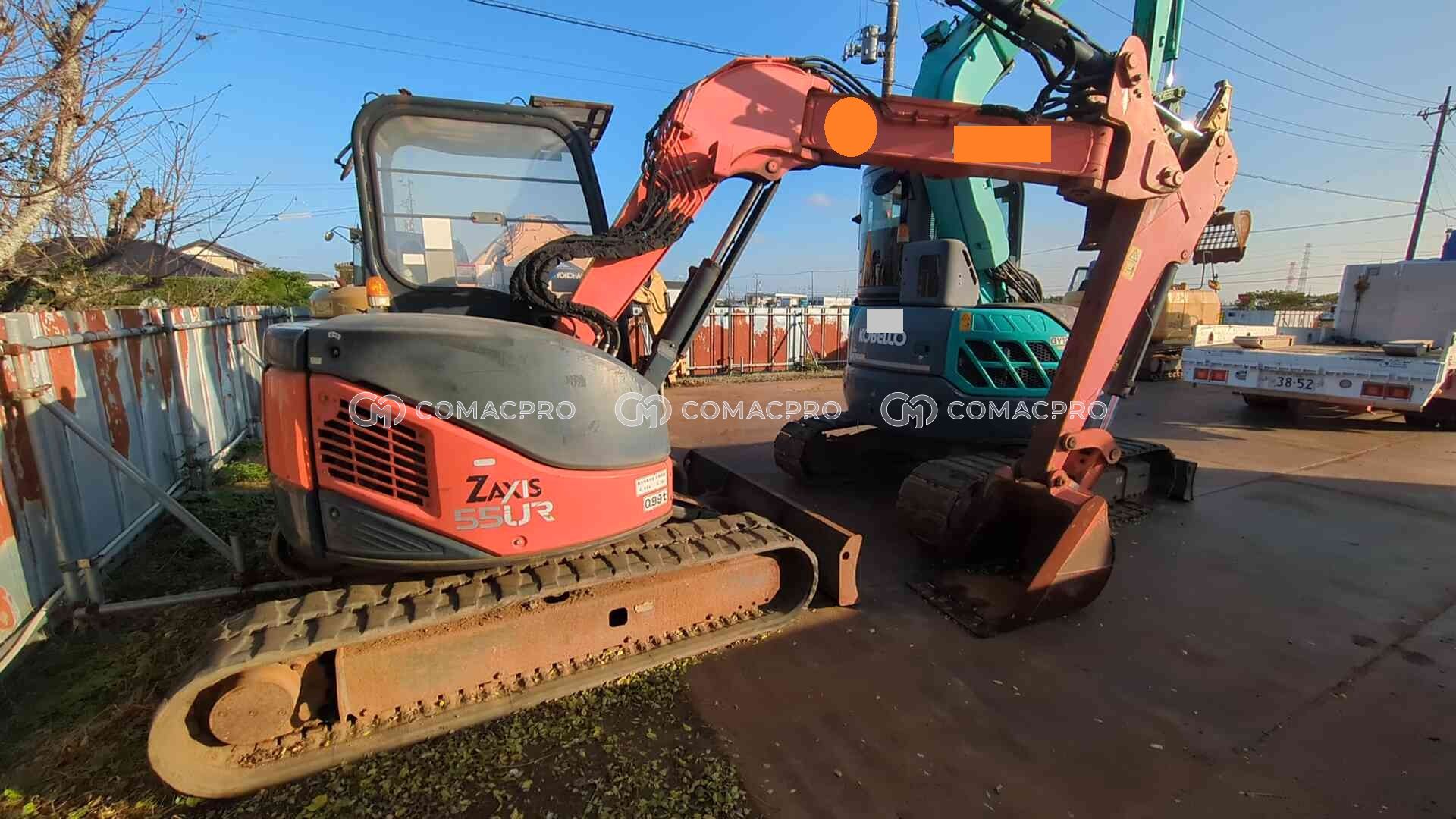 Máy xúc mini HITACHI ZX55UR-3 - 2015