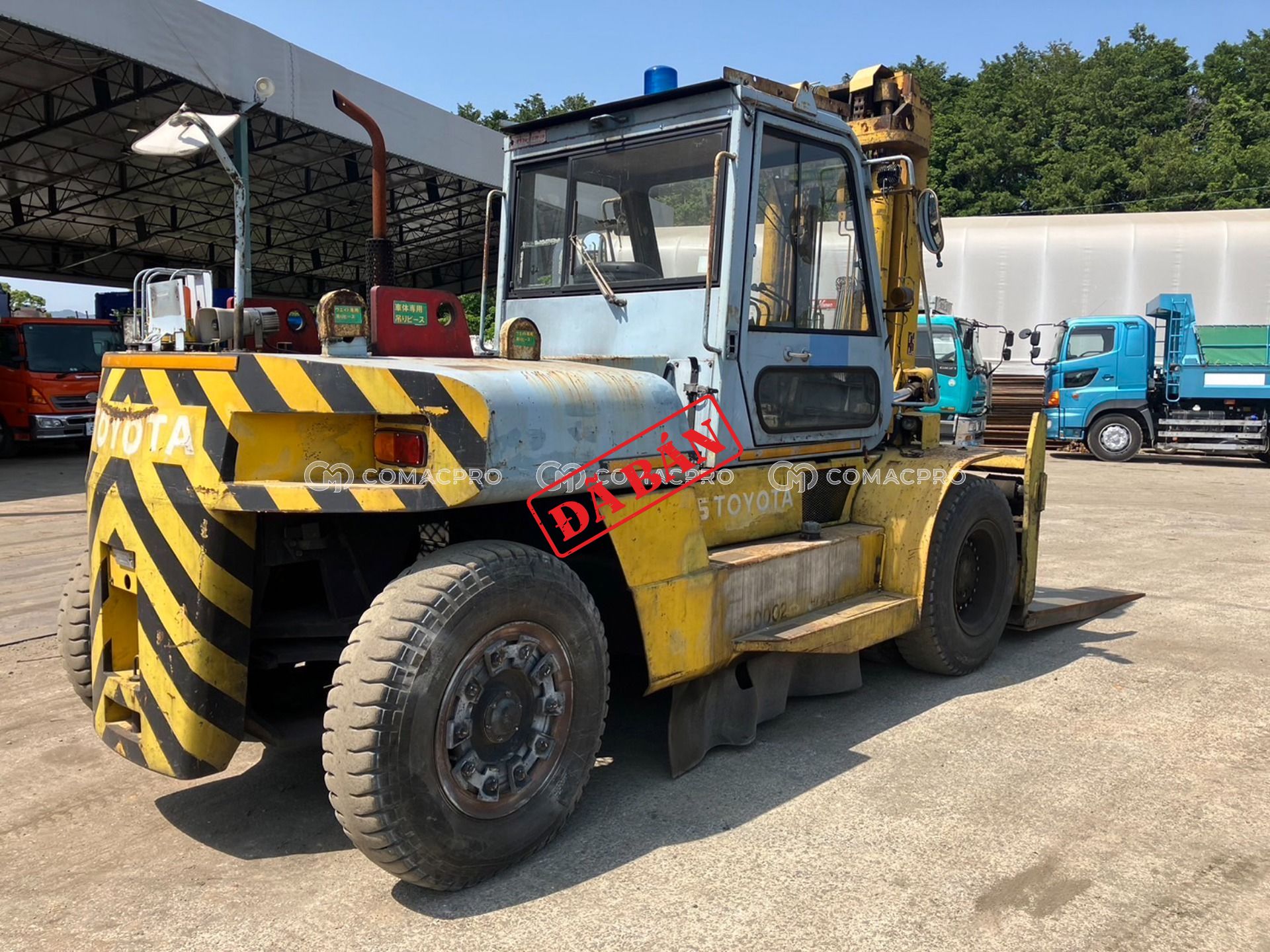 Xe nâng dầu TOYOTA 3FD135 - 1995